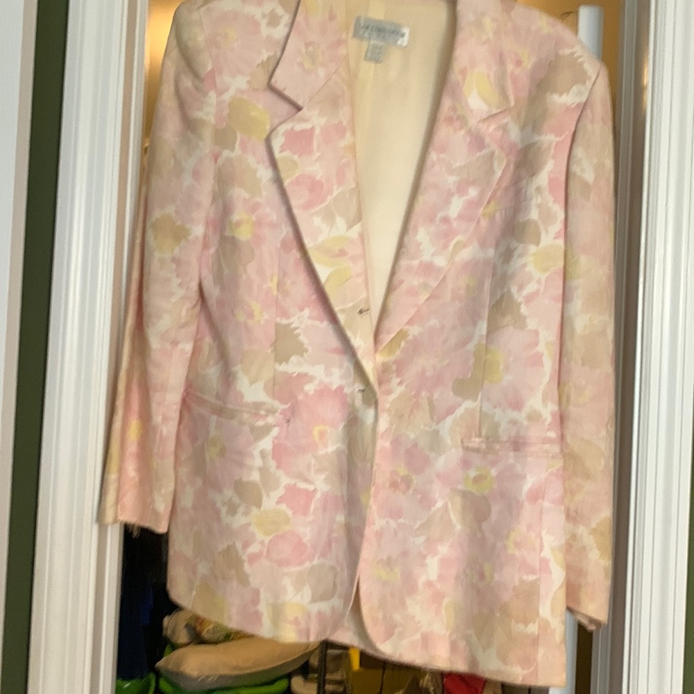 Liz Claiborne linen jacket